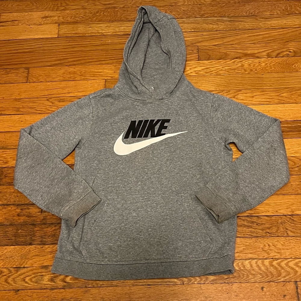 Youth XL Gray Nike Hoodie